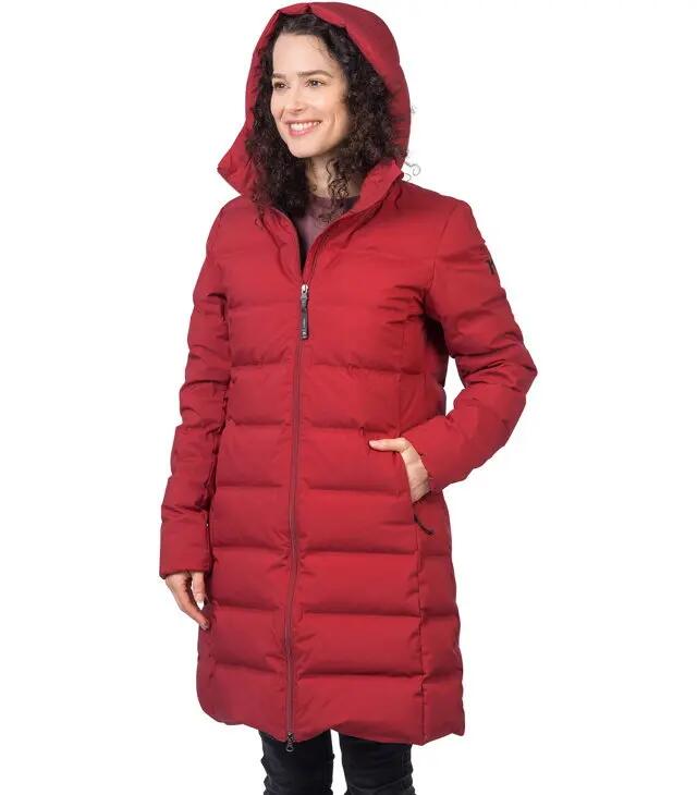 Hannah: winterjas voor dames met donsvulling 8/10