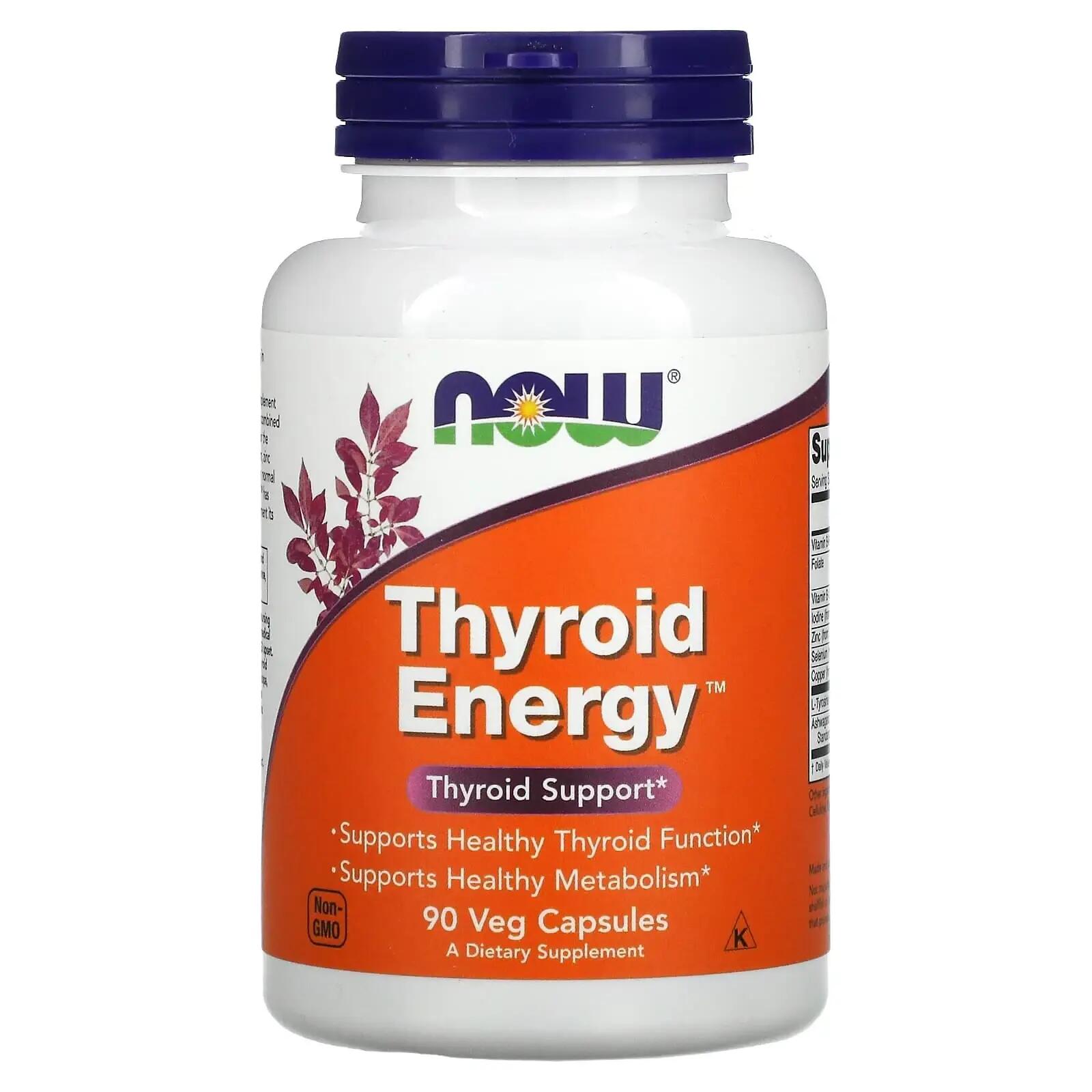NOW Foods Thyroid Energy 90 Vege Caps 2/2