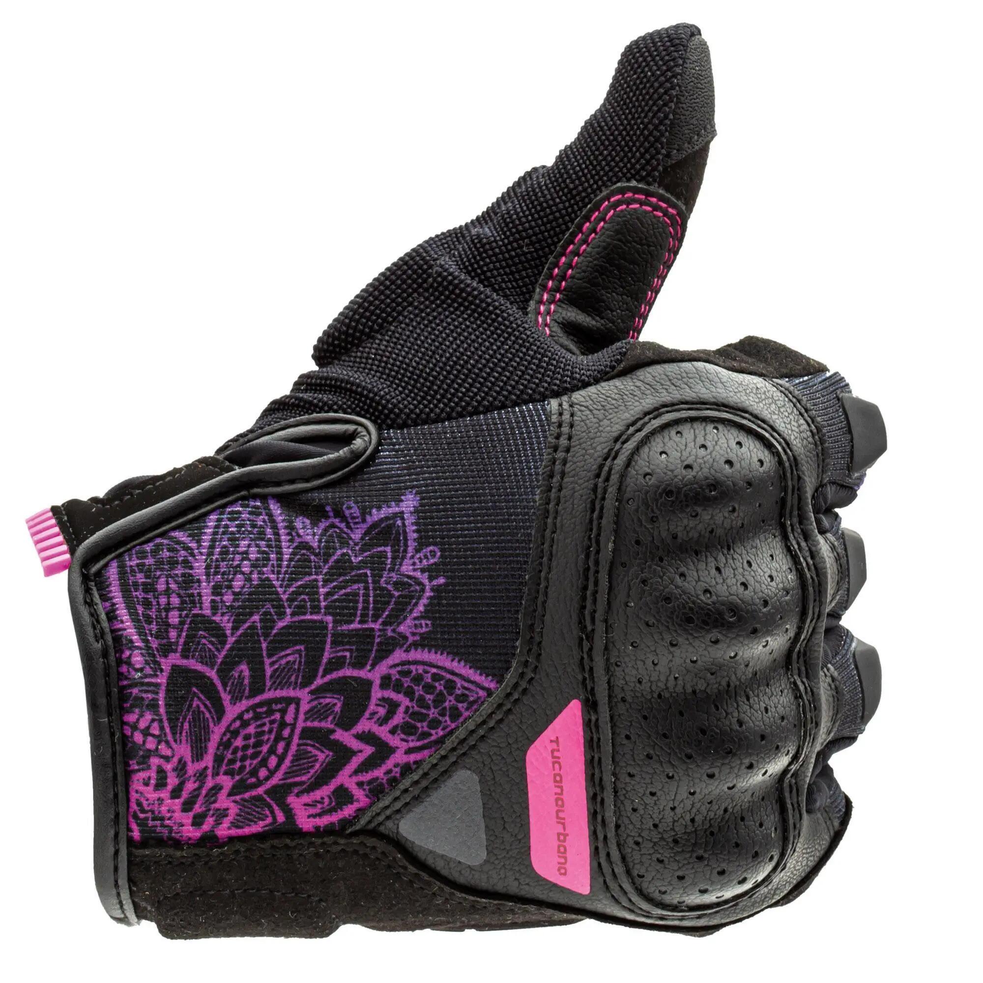 Dames zomer motorhandschoenen Tucano Urbano Stacca 5/5