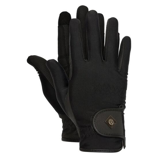 Gants d'équitation en cuir femme Imperial Riding Essential Flex