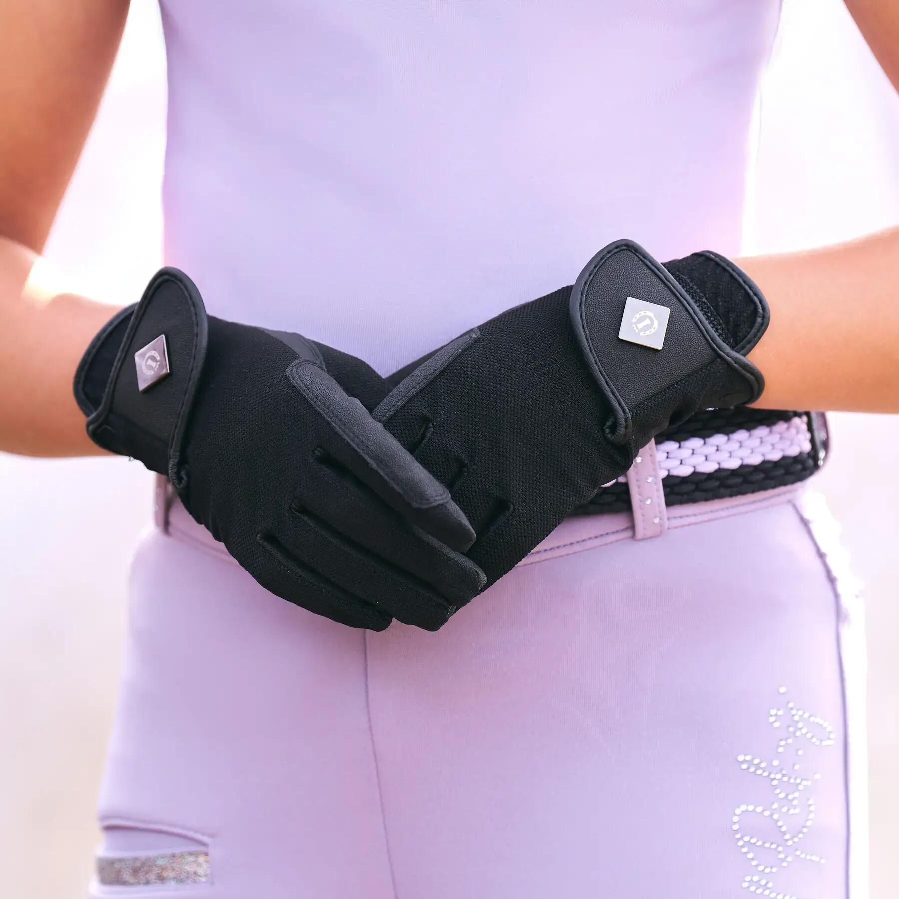 Guanti da equitazione per bambini Imperial Riding Summercool Basic 4/4