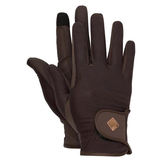 Gants d'équitation en cuir femme Imperial Riding Essential Flex