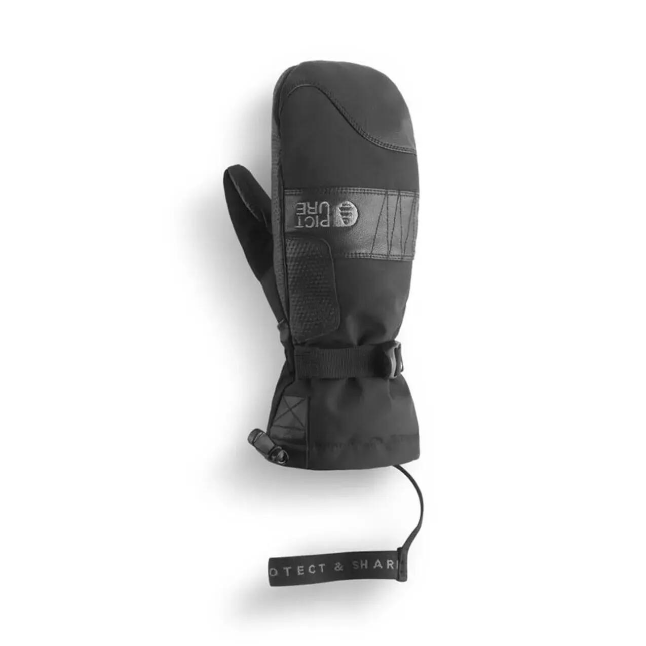 Handschoenen  Dames - PICTURE W's Anna Mitts - Black 1/2
