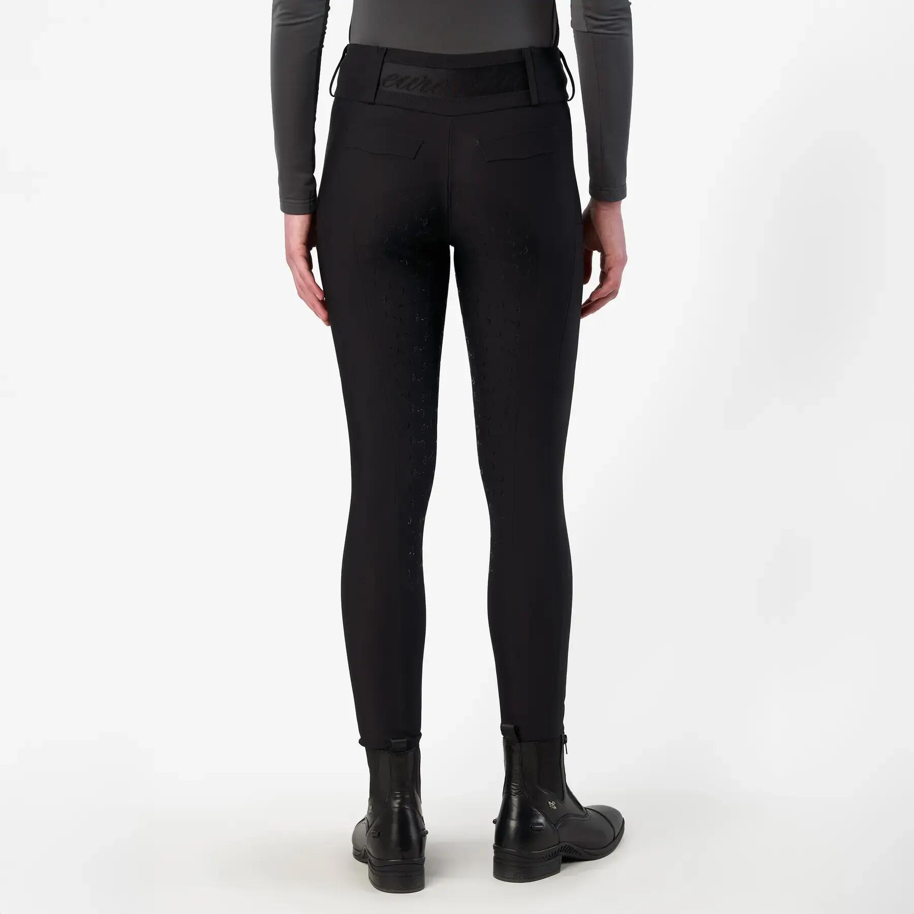 Damskie legginsy jeździeckie z pełną przyczepnością Euro-Star Enforce 5/7