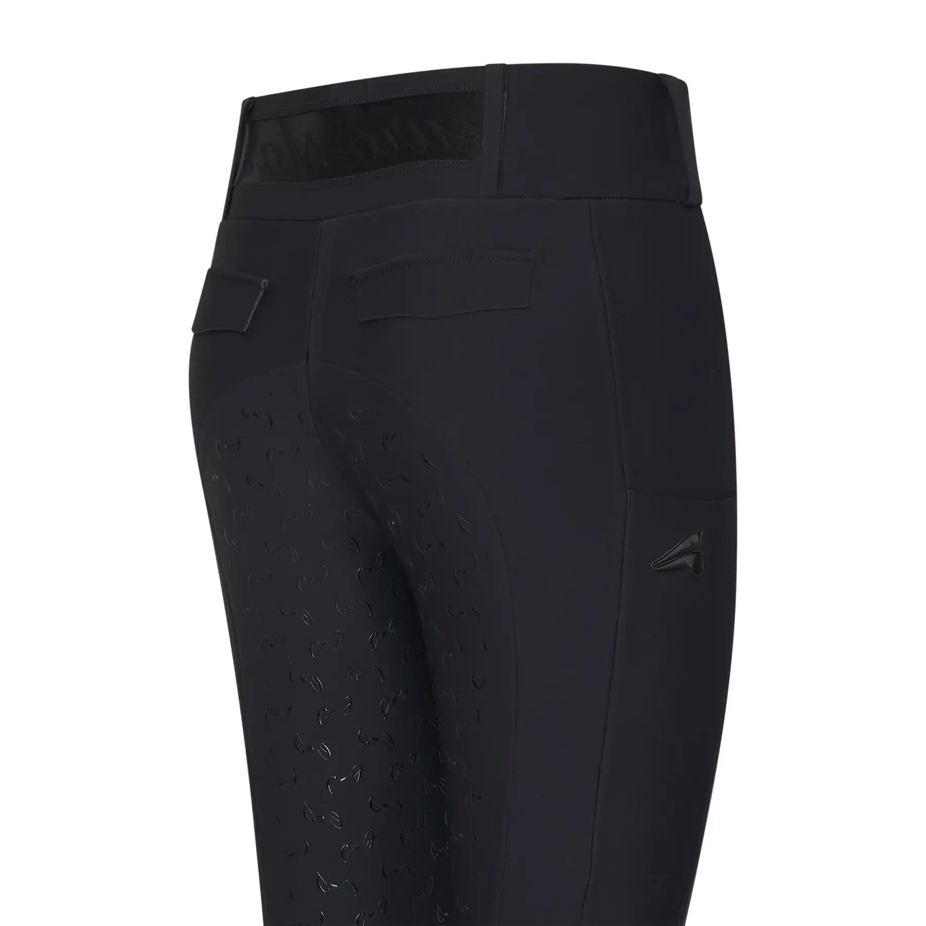 Damskie legginsy jeździeckie z pełną przyczepnością Euro-Star Enforce 3/7