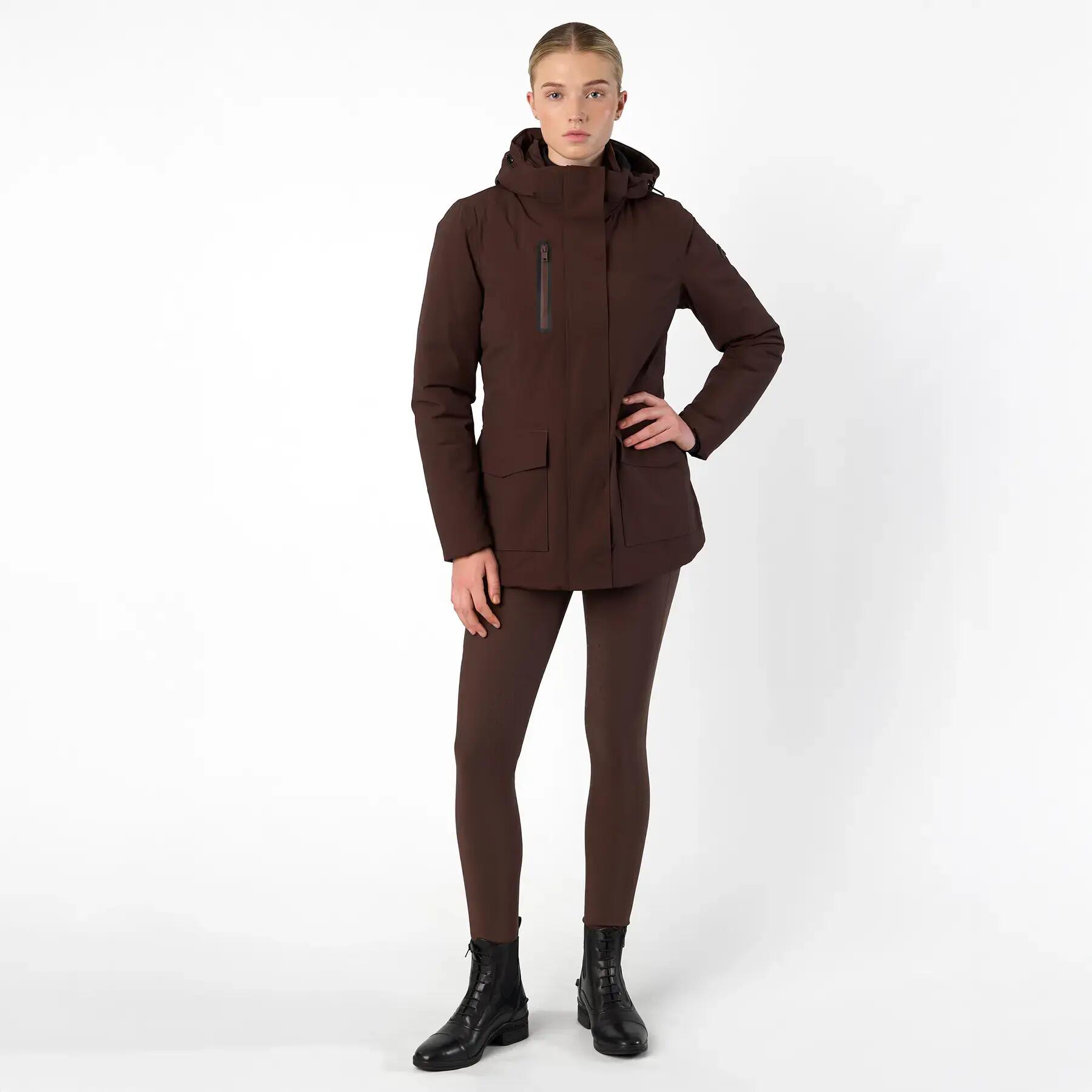Damskie legginsy jeździeckie z pełną przyczepnością Euro-Star Enforce 7/7