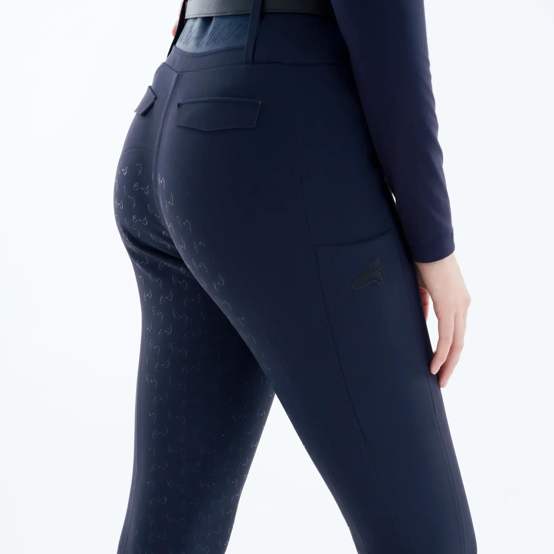 Damskie legginsy jeździeckie z pełną przyczepnością Euro-Star Enforce 4/4