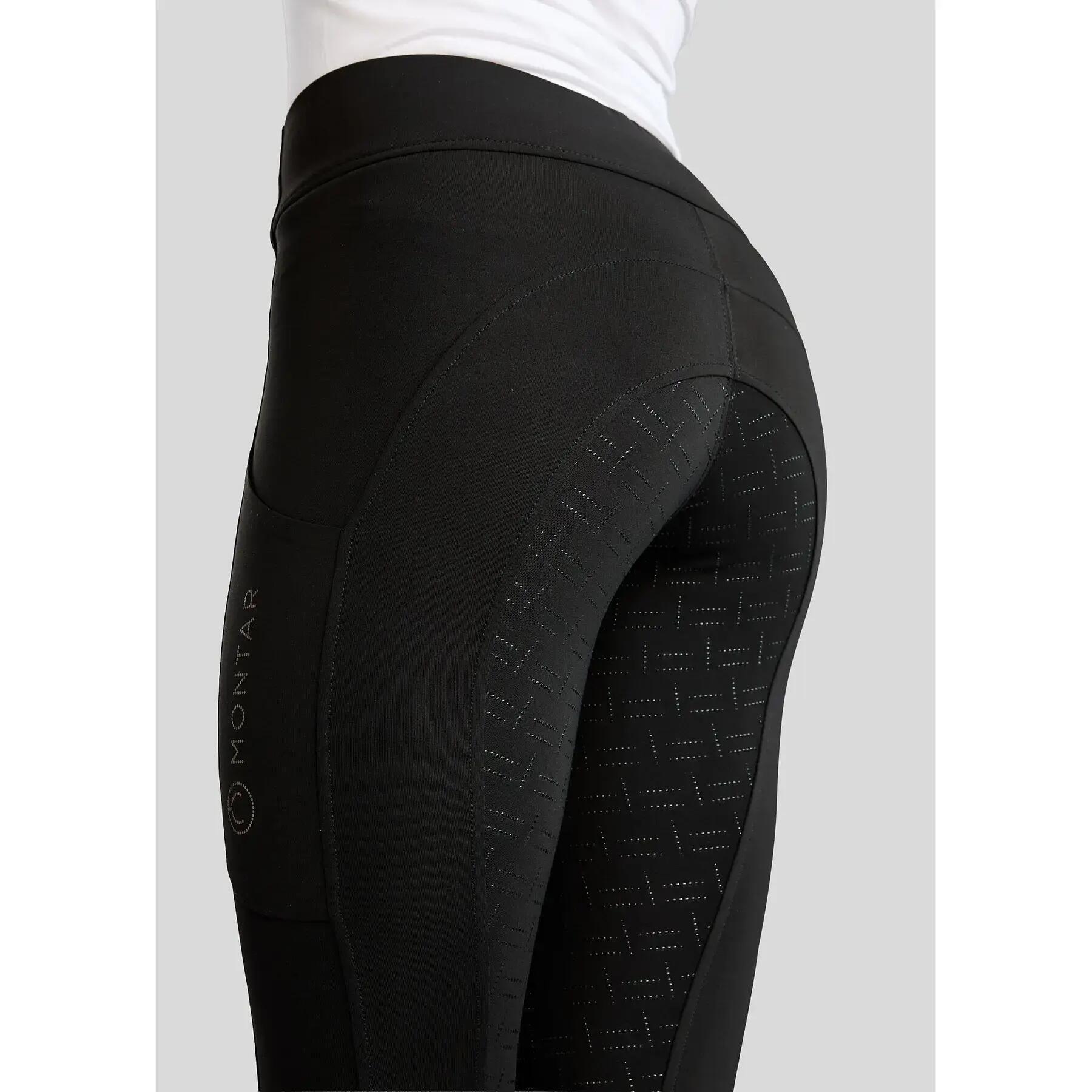 Dziecięce legginsy jeździeckie z pełną przyczepnością Montar Fair 5/5