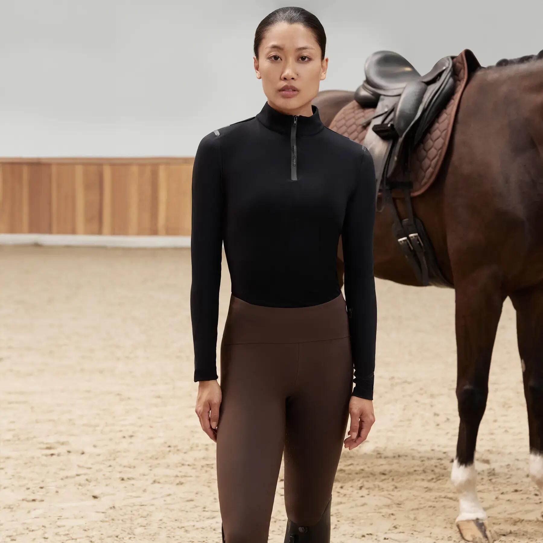 Damskie legginsy jeździeckie z pełną przyczepnością Euro-Star Empower 5/5