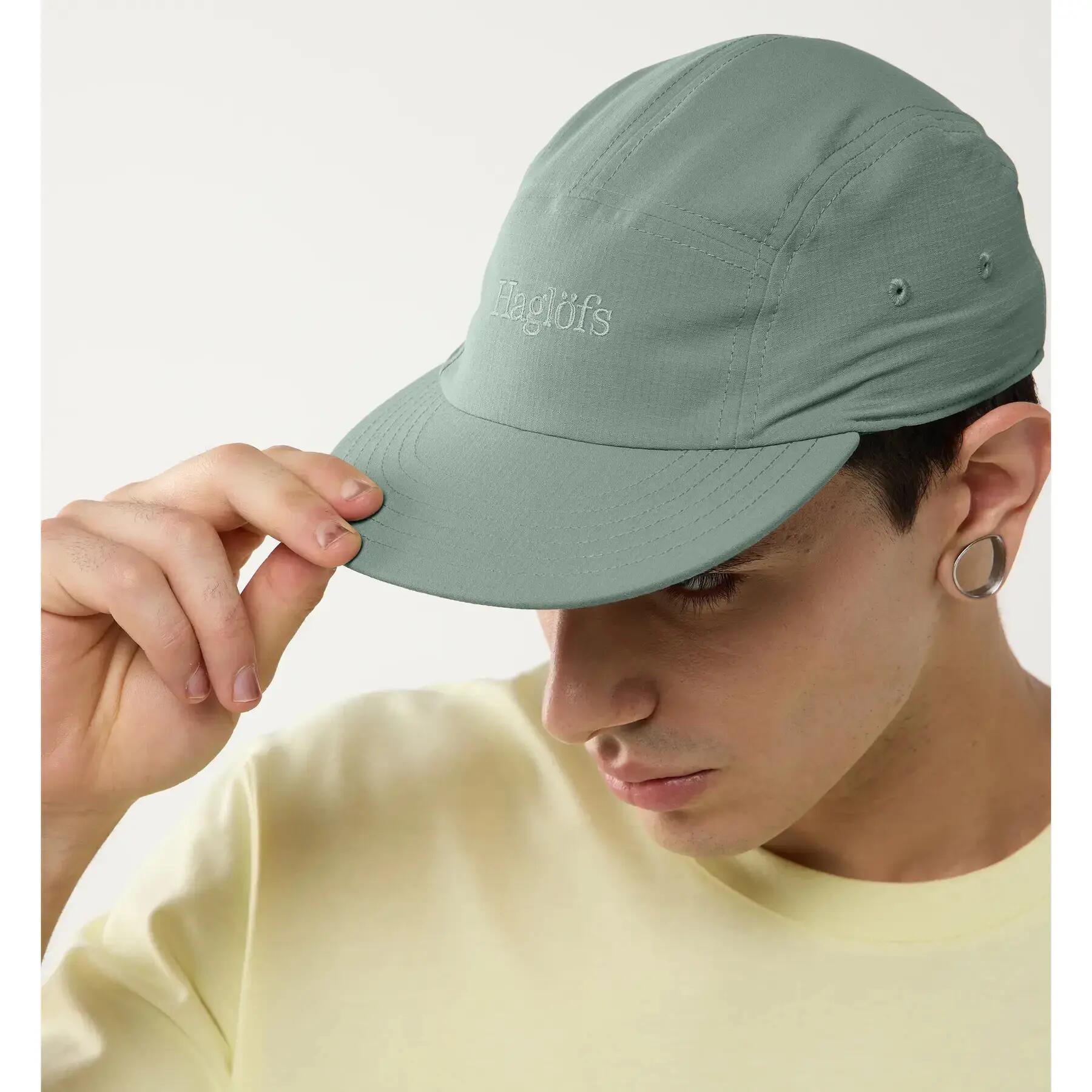 Haglöfs Unisex Brand Five-Panel Cap - Green 6/7