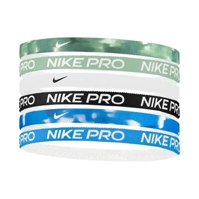 Flex classic hoofdband (set van 6) (zwart/wit/blauw)