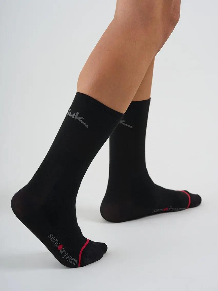 Spiuk Anatomic winter socks Black 2/2