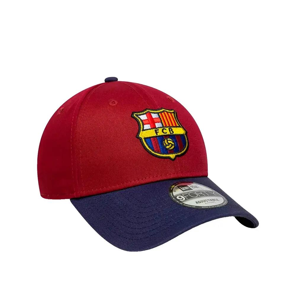 Casquette New Era 9forty FC Barcelone Bourgogne/Bleu Marine 3/5