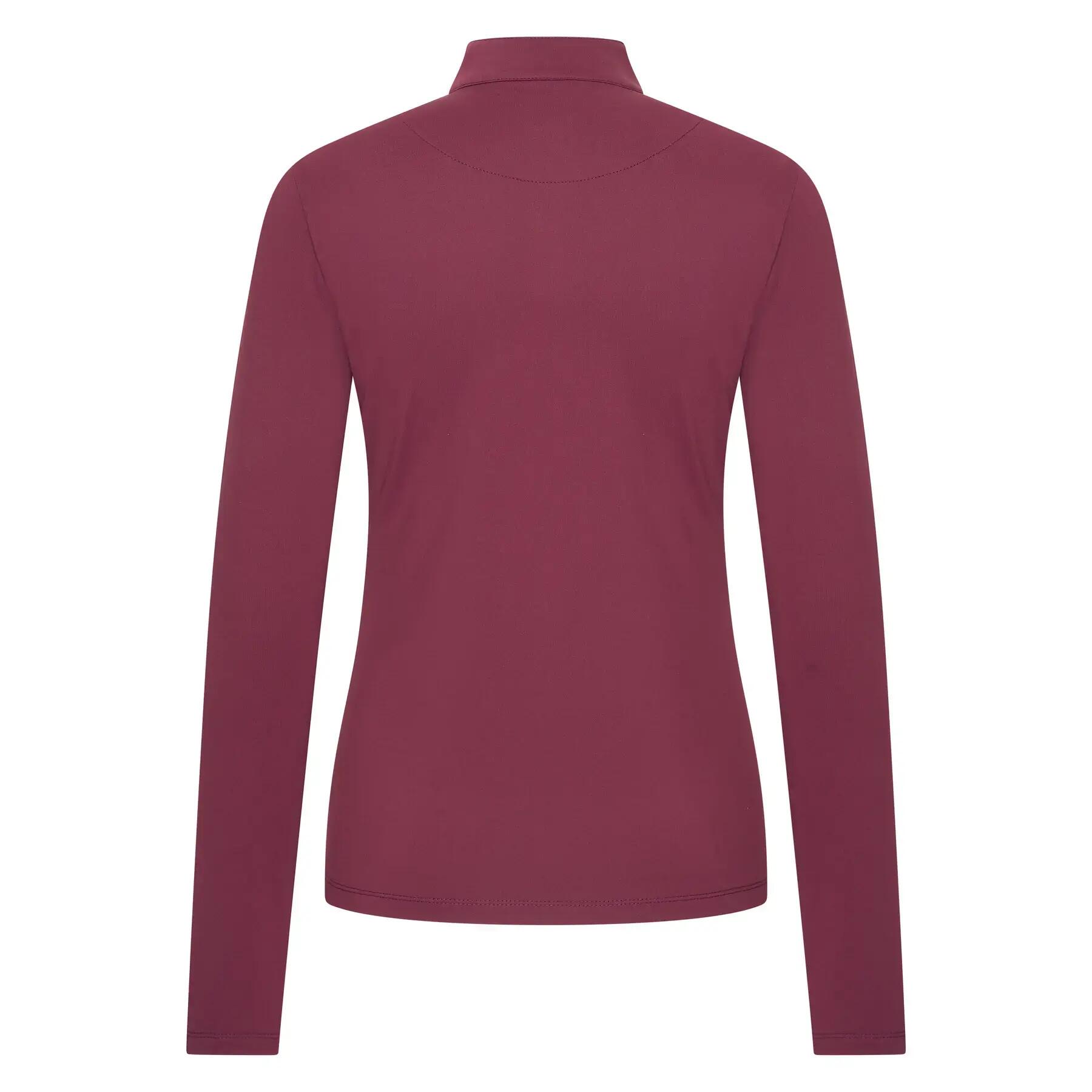 Langarm-Reit-Poloshirt, Mädchen Imperial Riding Amy 2/4