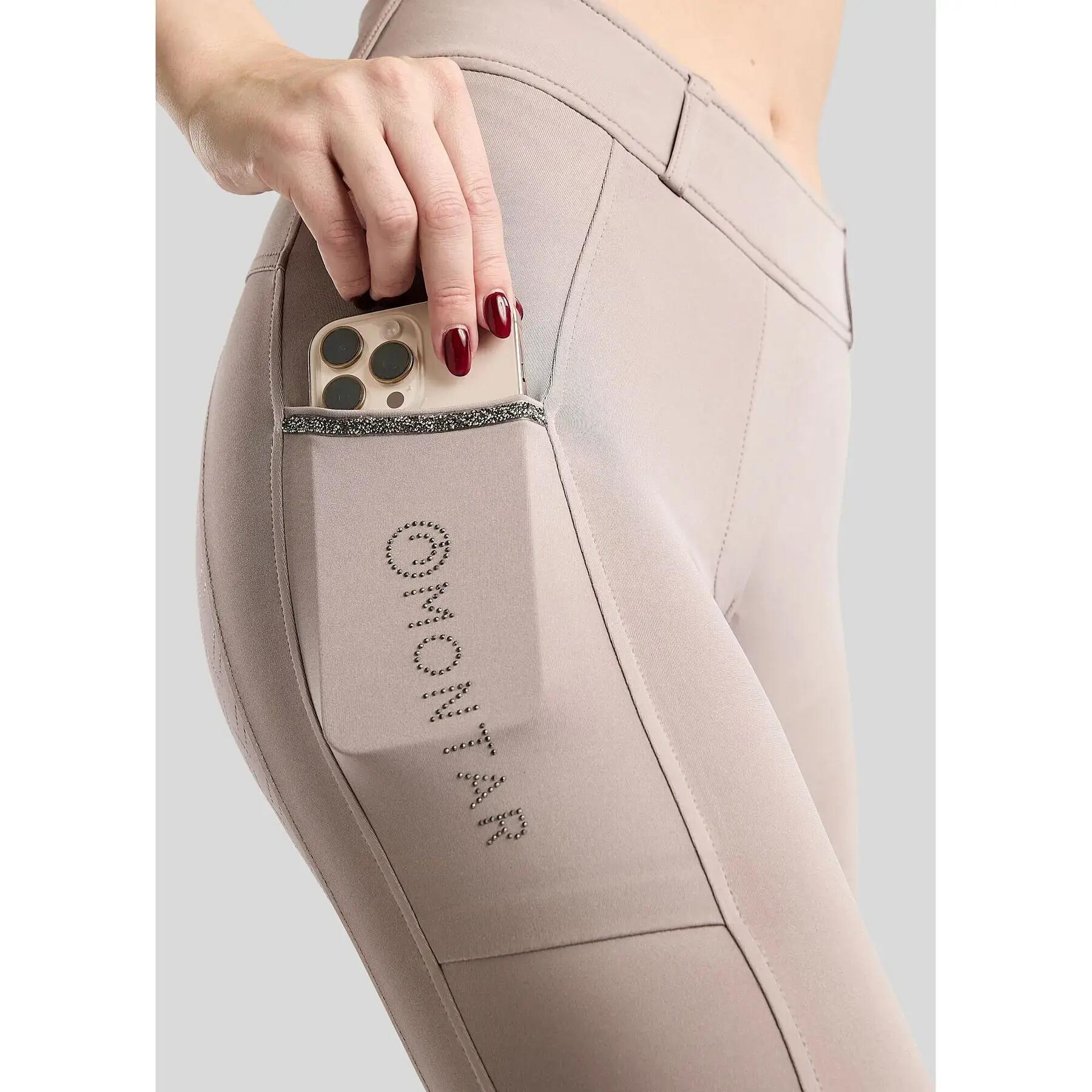 Damskie legginsy jeździeckie z pełną przyczepnością Montar Maisy 4/5