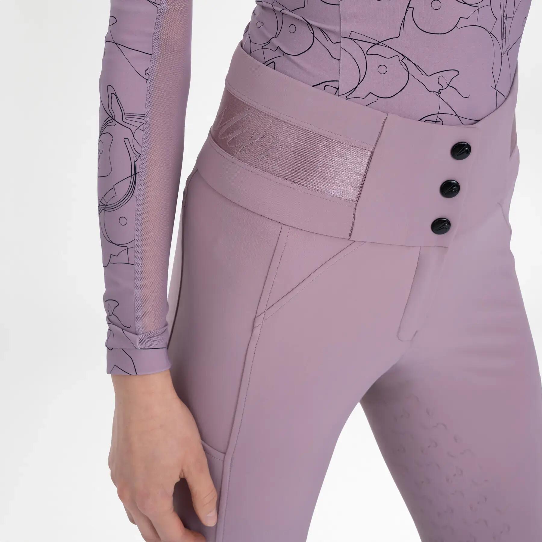 Damskie spodnie jeździeckie o pełnej przyczepności Euro-Star Athletic Luxe 6/7