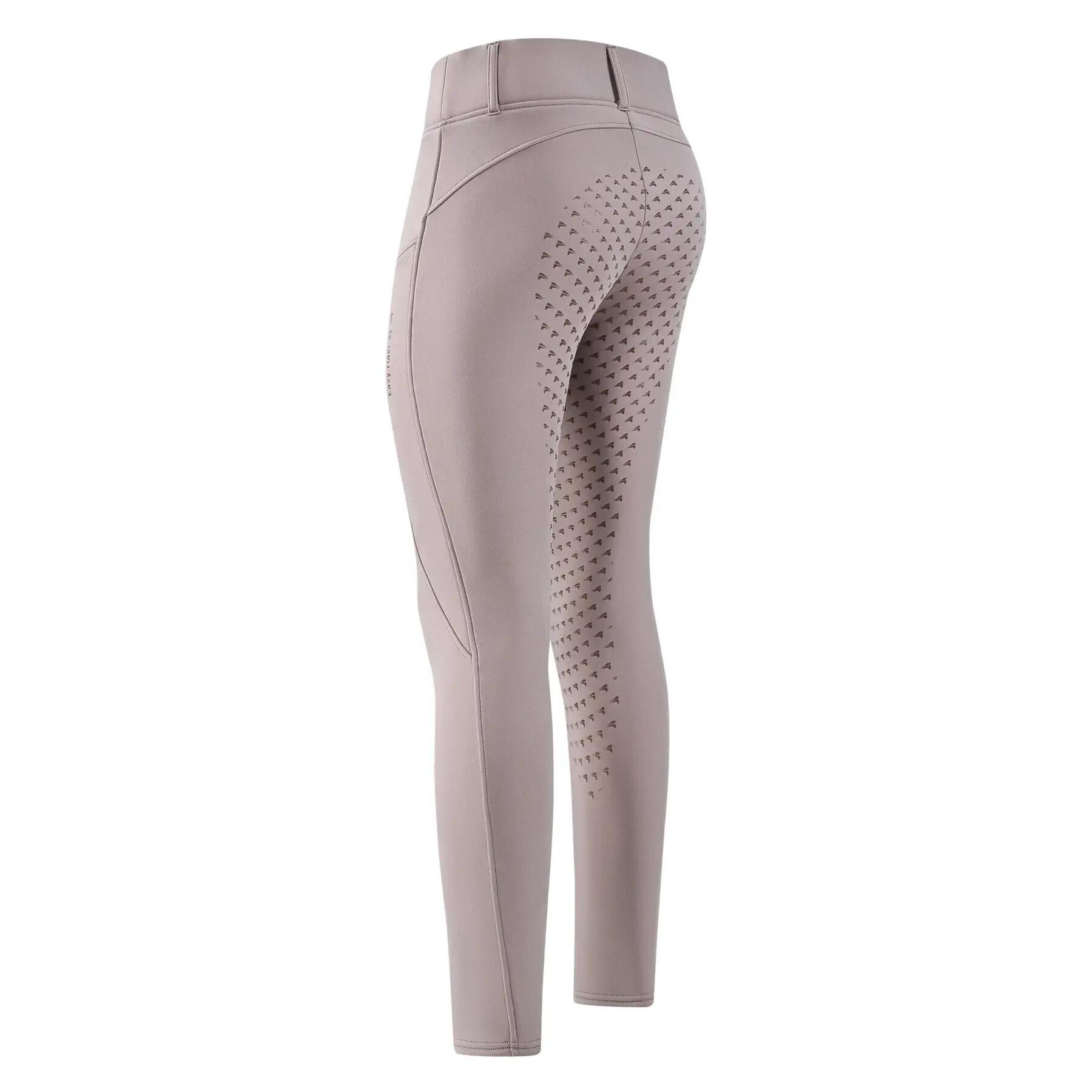 Leggings da equitazione full grip da donna Easy Rider Don 2/3
