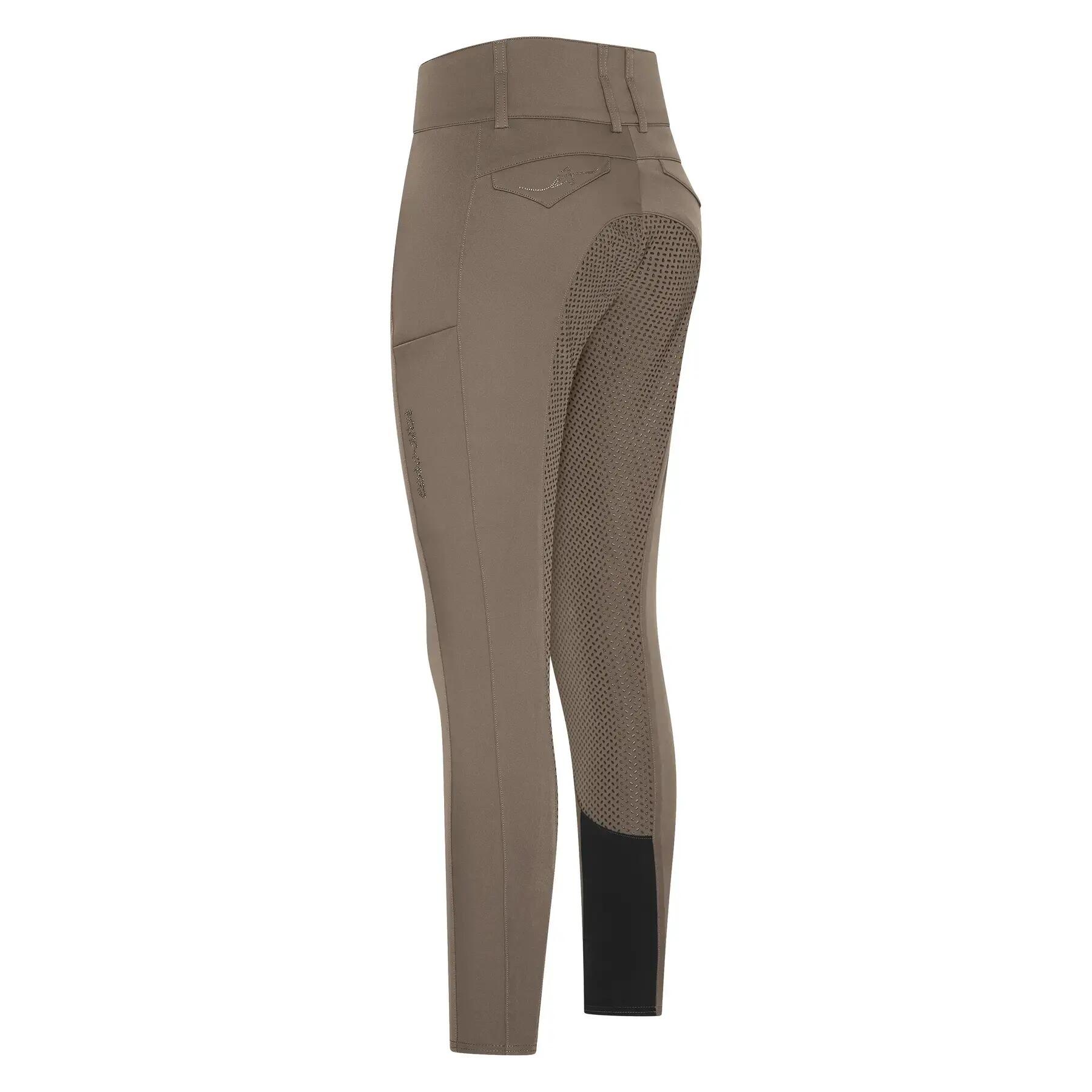 Pantaloni da equitazione full grip da donna Euro-Star Aurelia 2/3