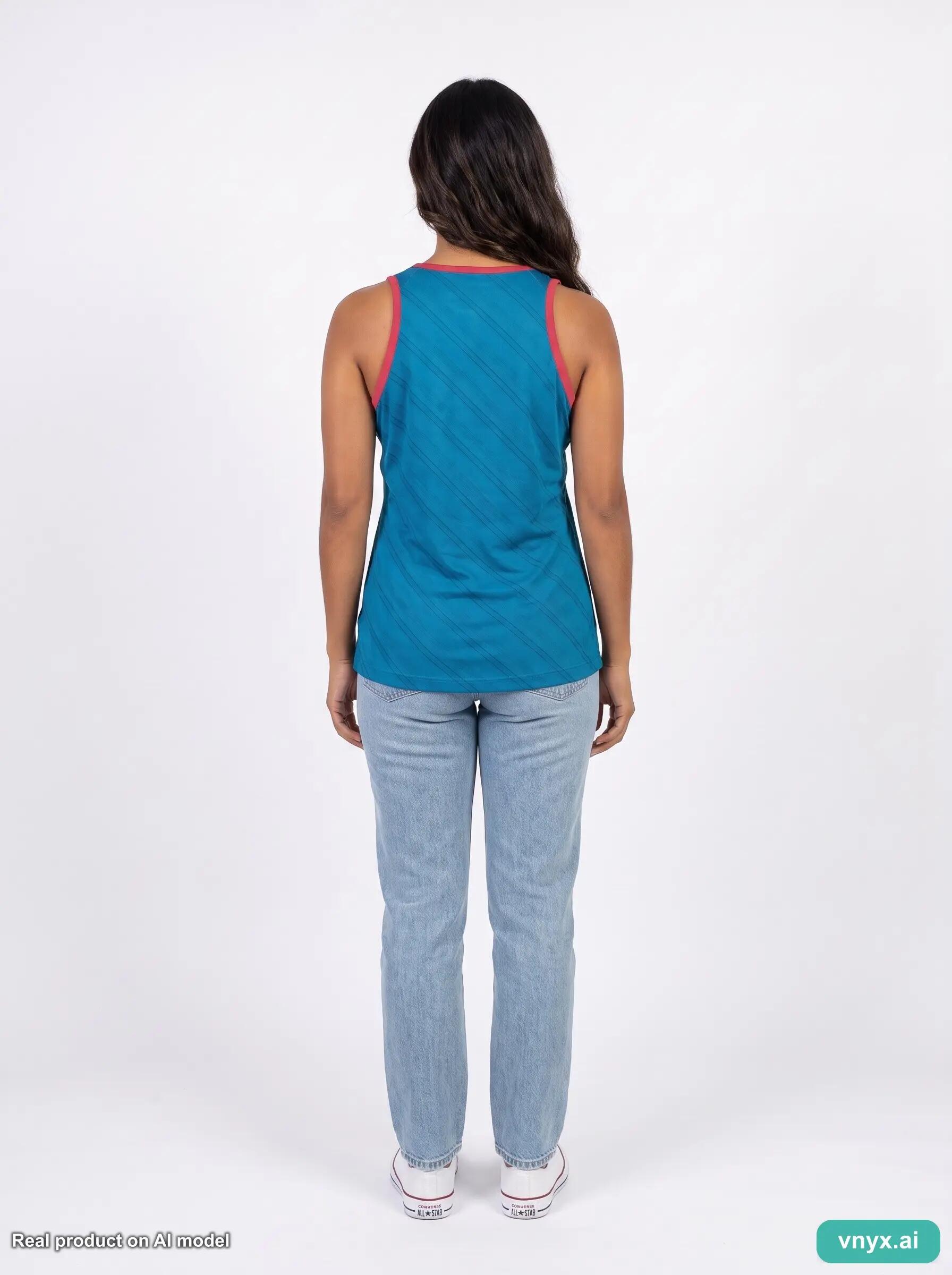 Second Life - Vintage Adidas Aqua Top Women M 4/5