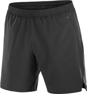 Hardloopshort - roadrunning - heren - shakeout core, 2-in-1, 7 inch - zwart
