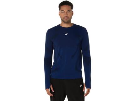 Herren - Laufen - Shirt - Nahtlos, langarm - Road Seamless - Blau