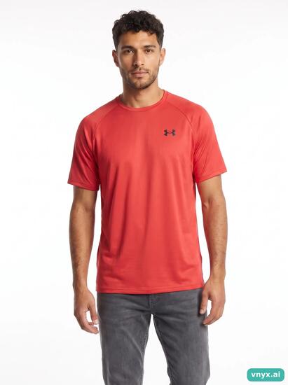 Second Life - Athletic Under Armour T-Shirt in Red Sports T-shirt