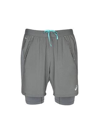 Short 2-en-1 - running - homme - 7 pouces - phantom imperial