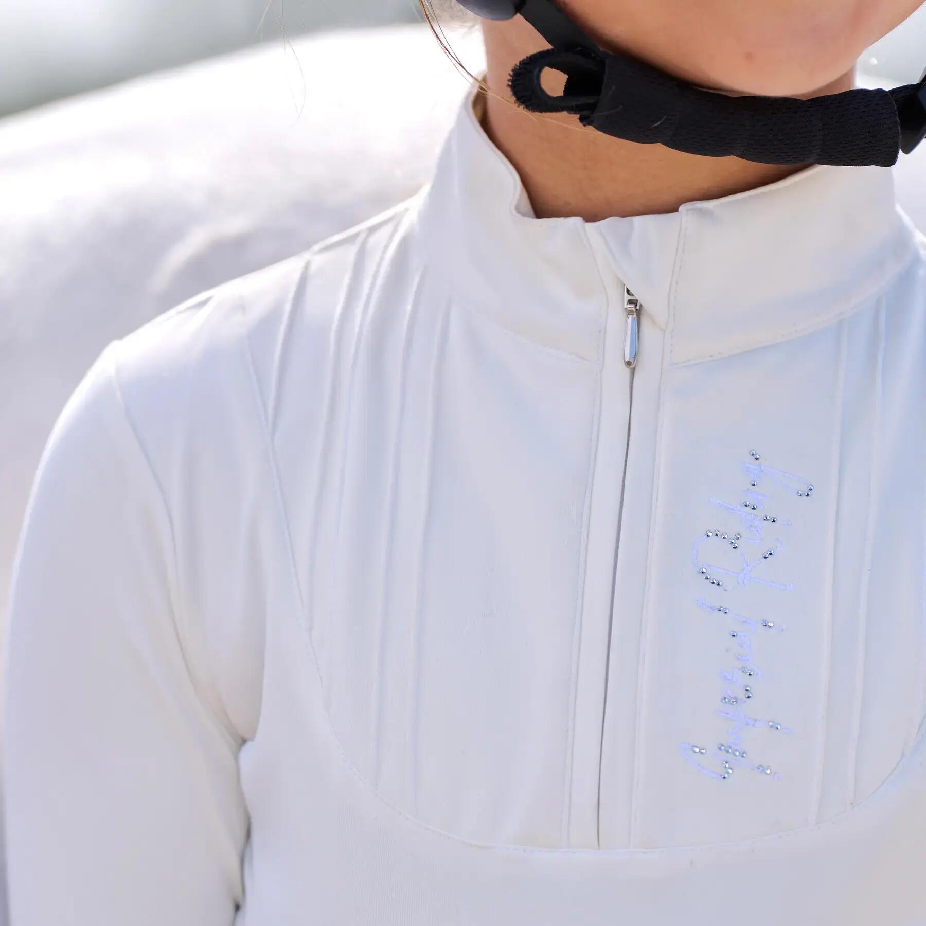 Polo equitazione a maniche lunghe da bambina Imperial Riding Alinda 4/4