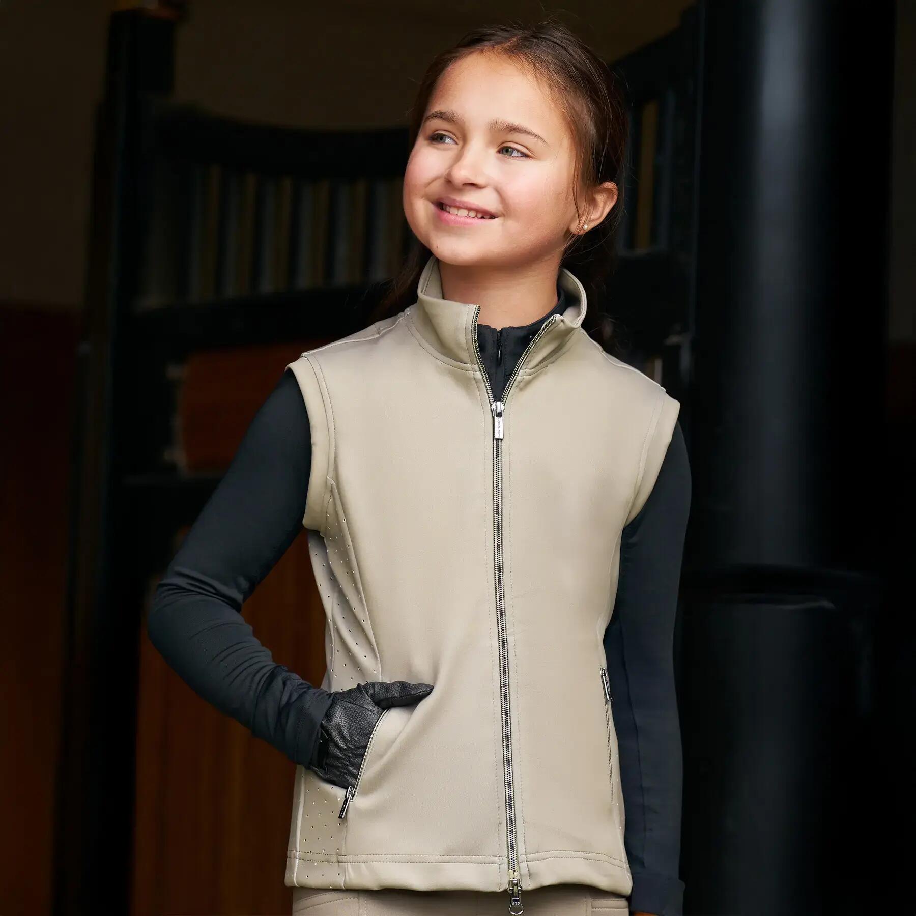 Veste équitation sans manches enfant Imperial Riding Charlie 3/5