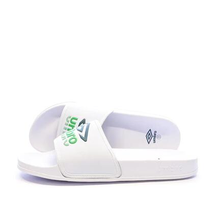 Claquettes Blanches Homme Umbro Um Tilio