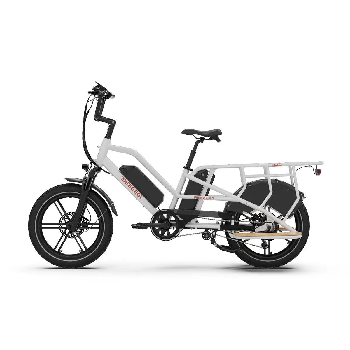 Elektrický nákladný bicykel JOBOBIKE Transer,systém s dvojitou batériou 4/4