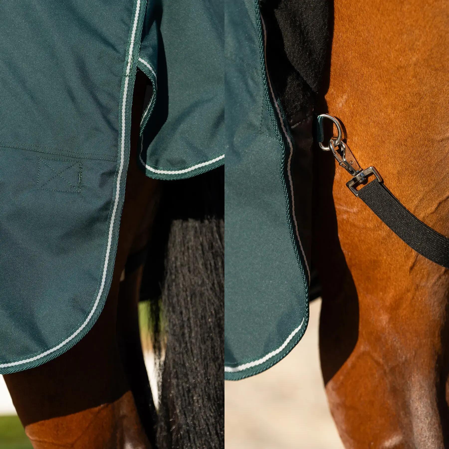 Couverture d'extérieur sans col pour cheval Imperial Riding Basic 200g 4/5