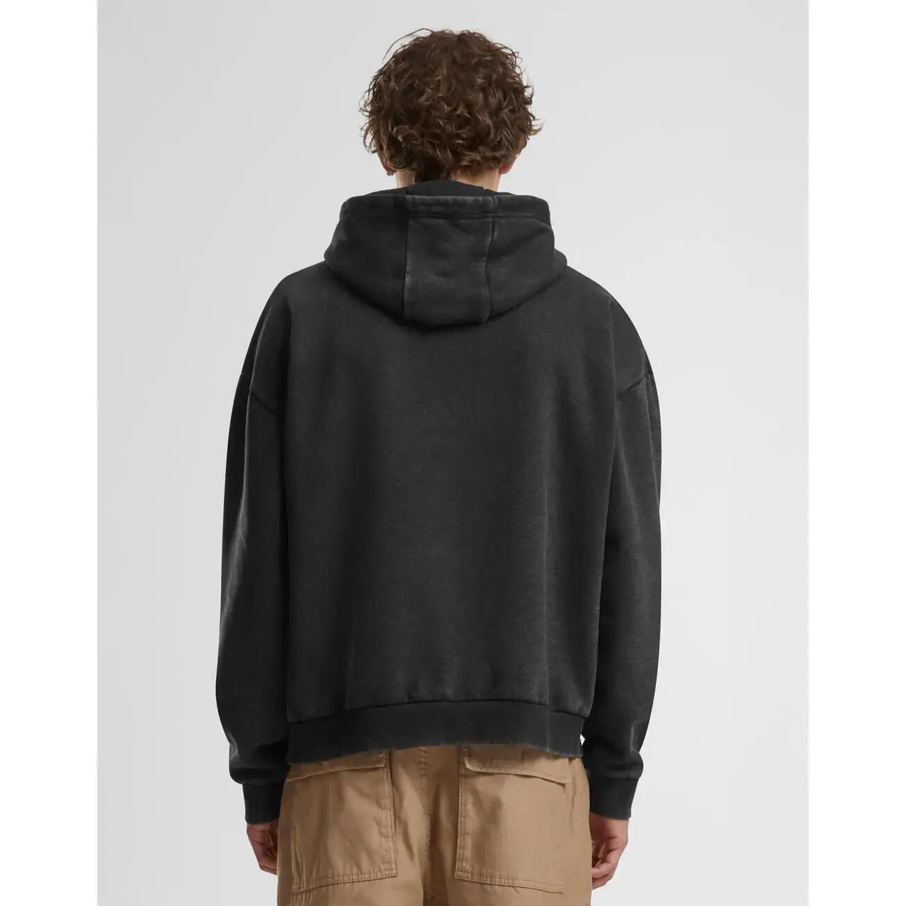 Thick Hooded Sweatshirt Build Your Brand Vintage 3/5