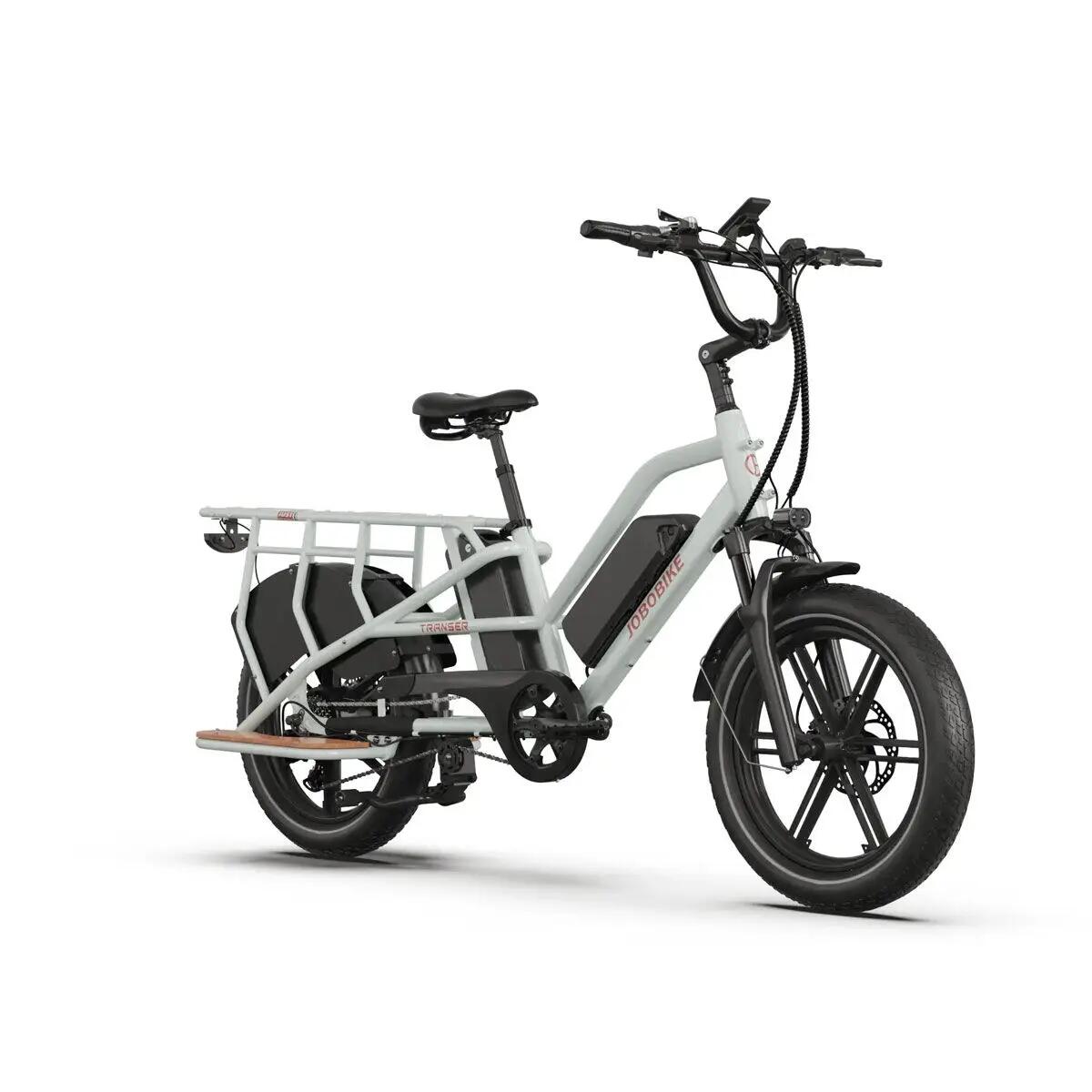 Elektrický nákladný bicykel JOBOBIKE Transer,systém s dvojitou batériou 2/4