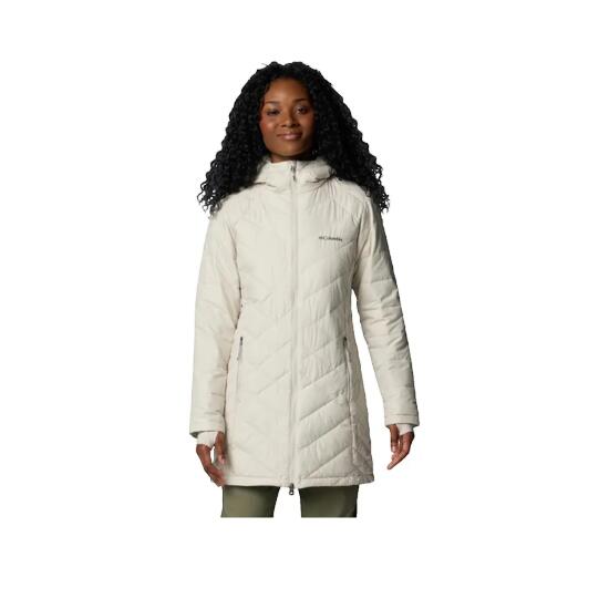 Manteau Columbia Heavenly Long Femme en polyester beige