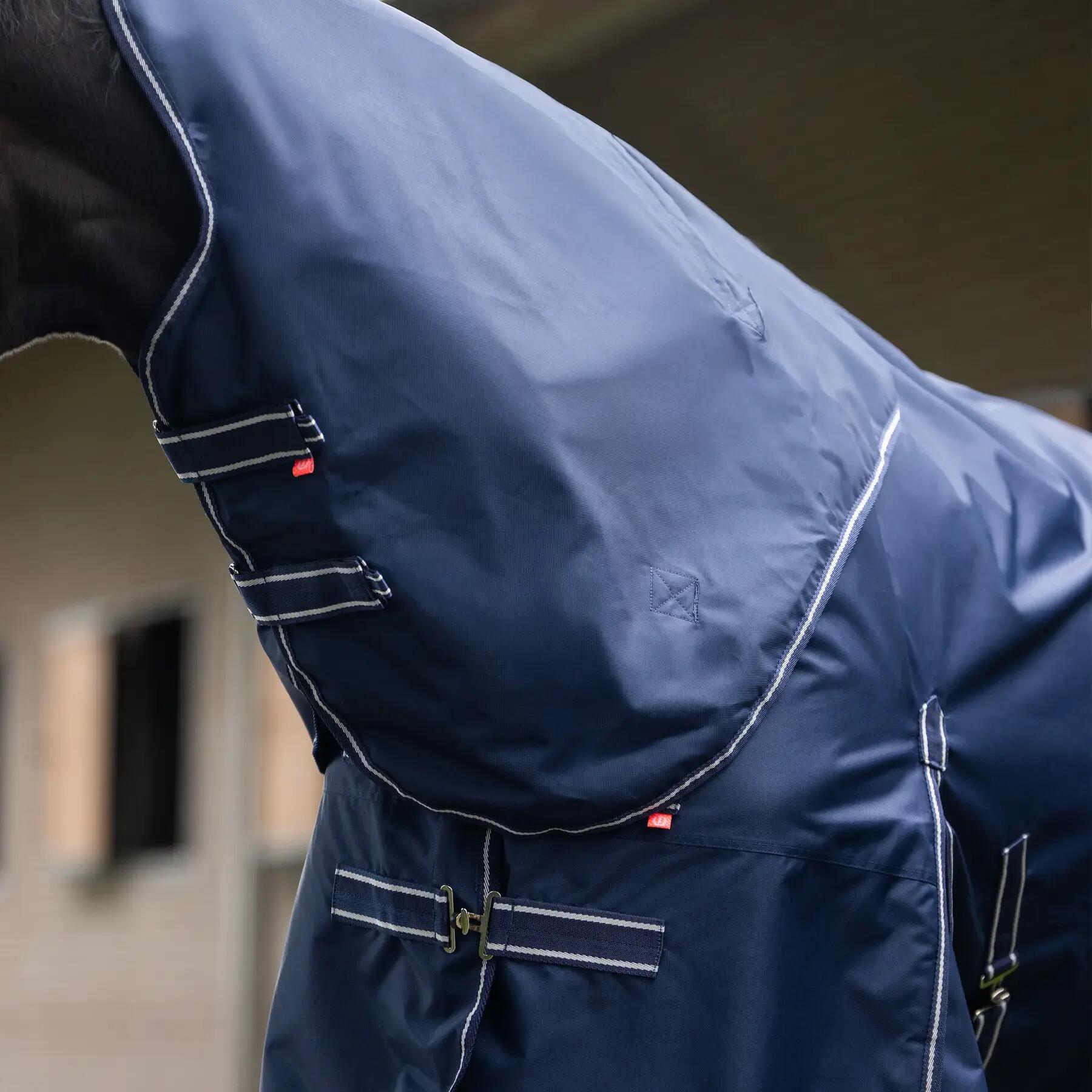 Coperta da esterno per cavallo con collarino rimovibile Imperial Riding Basic 20 4/4