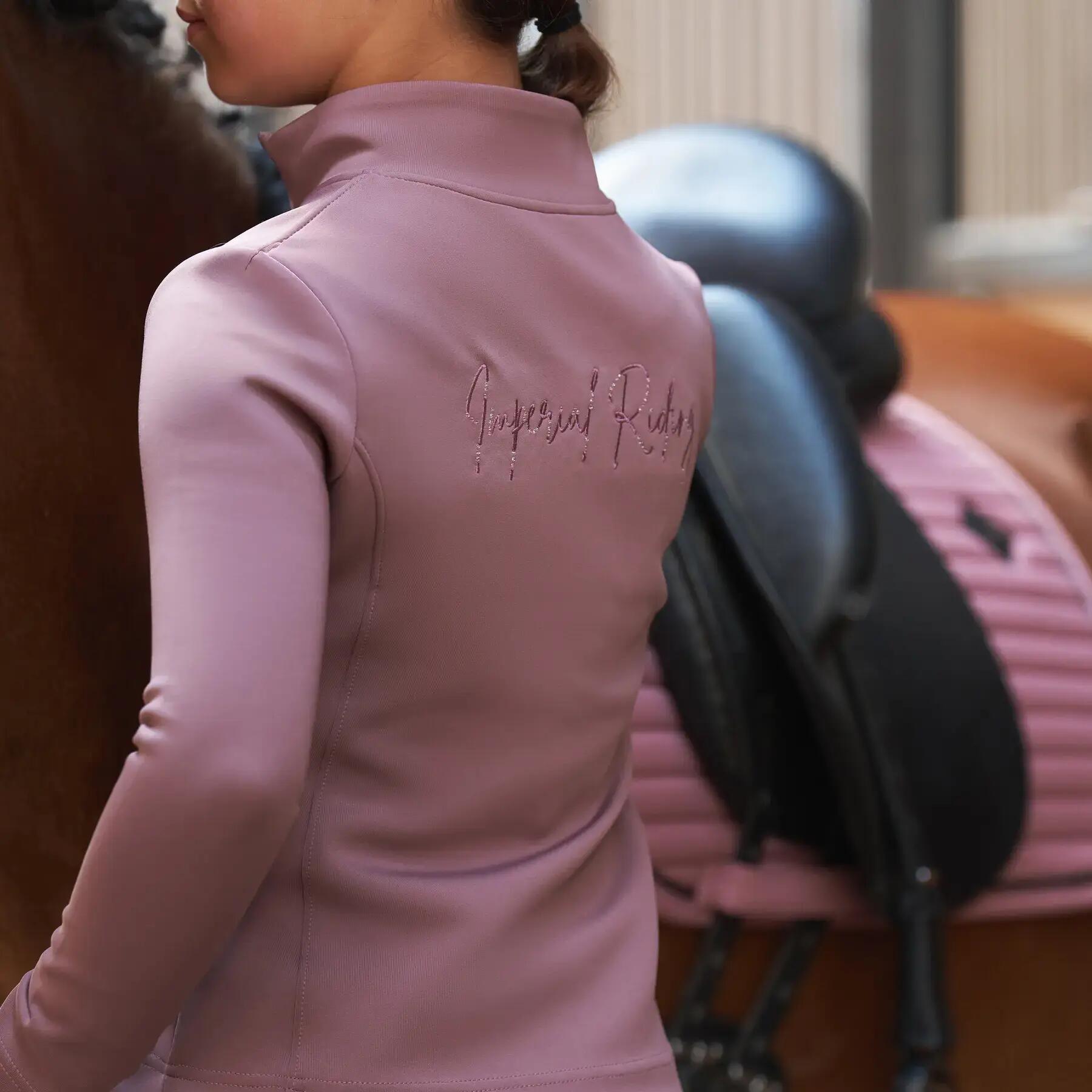 Veste équitation full zip fille Imperial Riding Carla 3/3