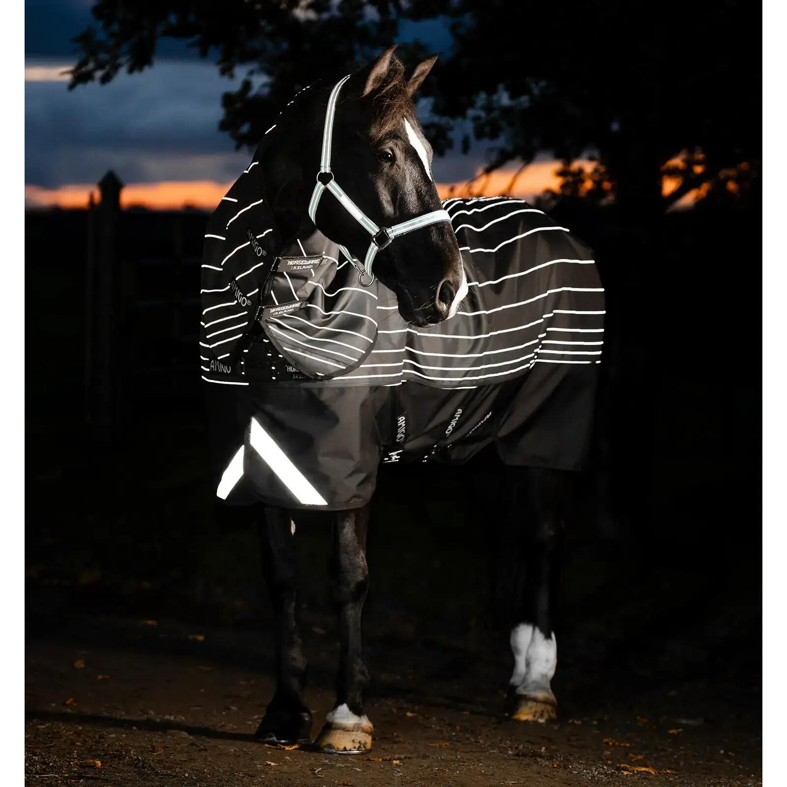 Amigo 1200D FieldSafe Reflectech 50g Kültéri Vízálló Takaró Horseware 2/7