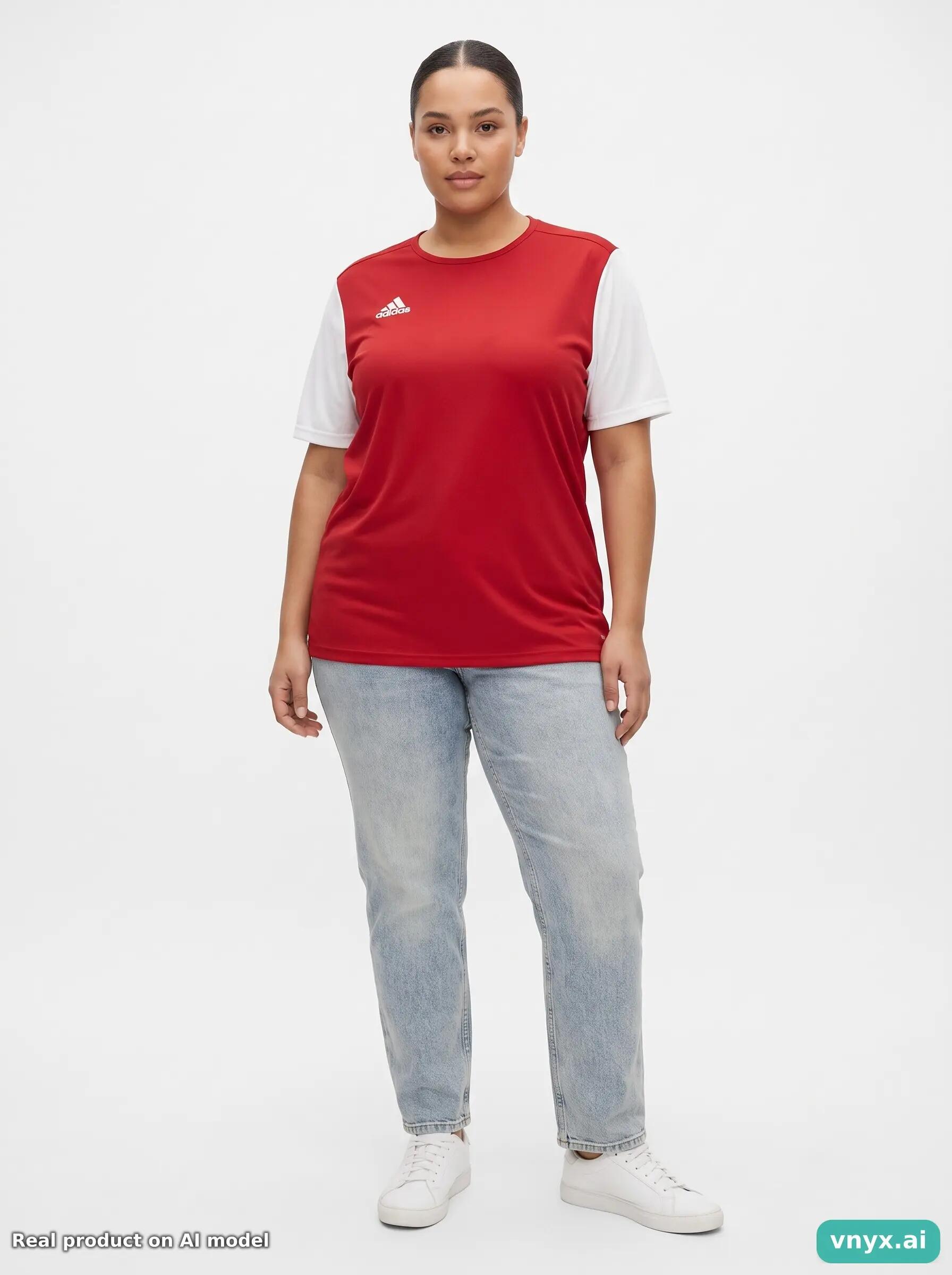 Second Life - Sports Adidas T-Shirt in Red size XL Sports T-shirt 3/5