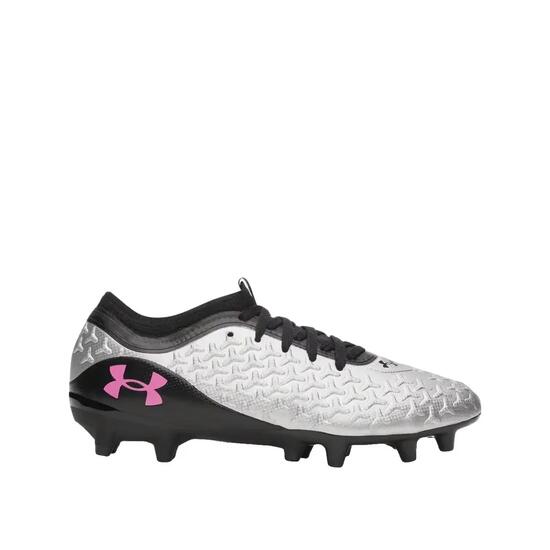 Chaussures de football Under Armour Magnetico Select 6 FG Argent