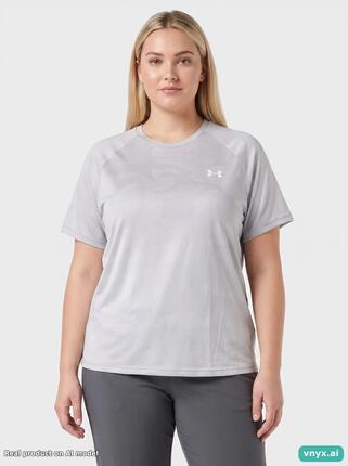 Second Life - Athletic Under Armour T-Shirt in Grey size L Sports T-shirt