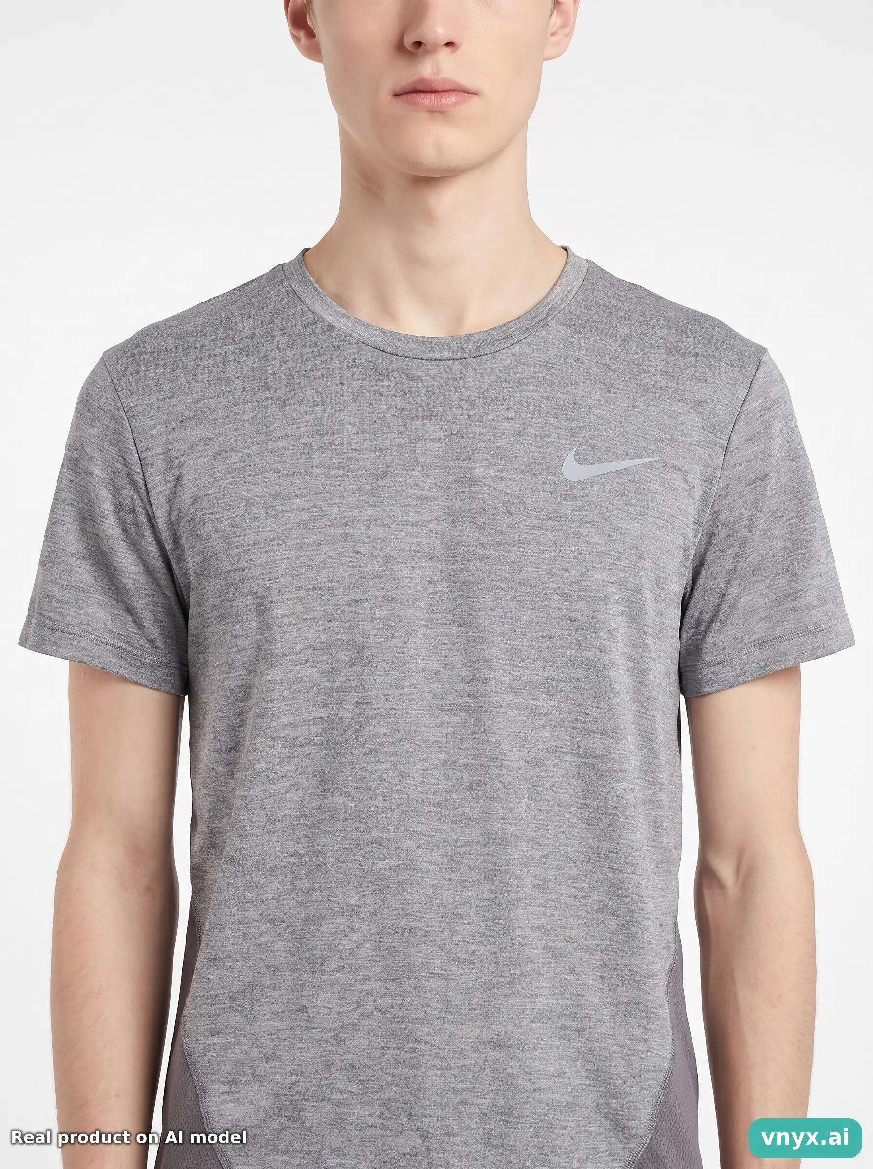 Second Life - Vintage Nike Grey Sports T-shirt Men XS 5/5