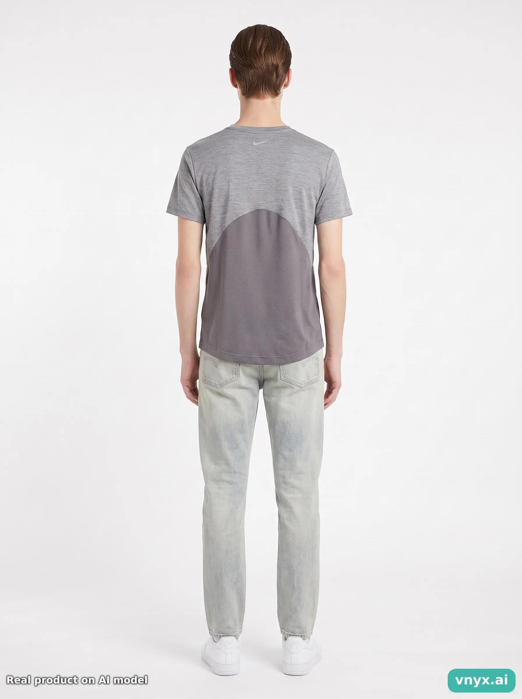 Second Life - Vintage Nike Grey Sports T-shirt Men XS 4/5