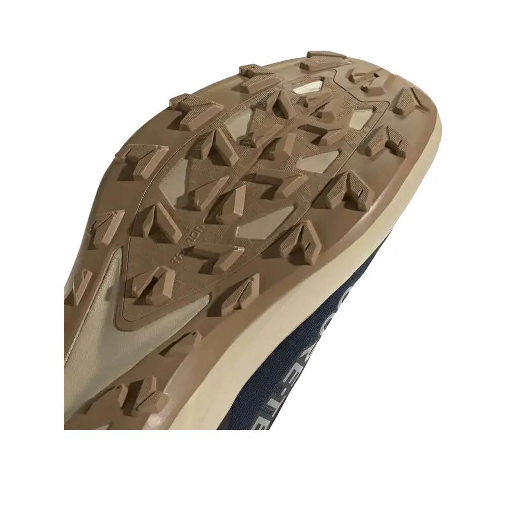 Buty trailowe adidas Terrex Tracefinder Plus GORE-TEX Niebieskie 9/9