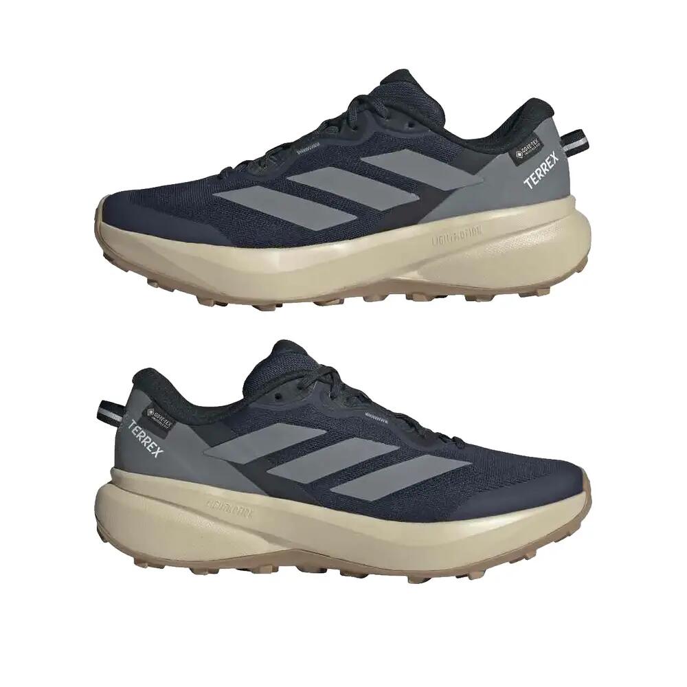 Buty trailowe adidas Terrex Tracefinder Plus GORE-TEX Niebieskie 7/9