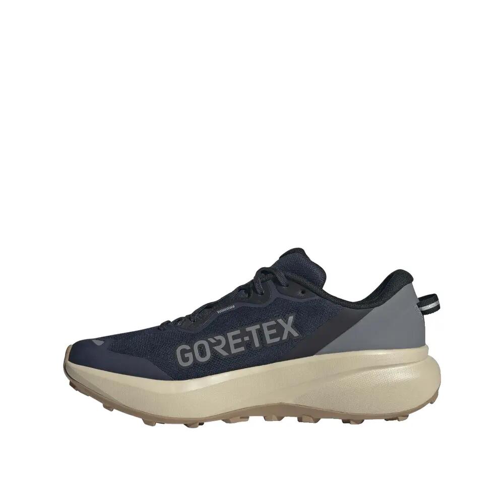 Buty trailowe adidas Terrex Tracefinder Plus GORE-TEX Niebieskie 3/9