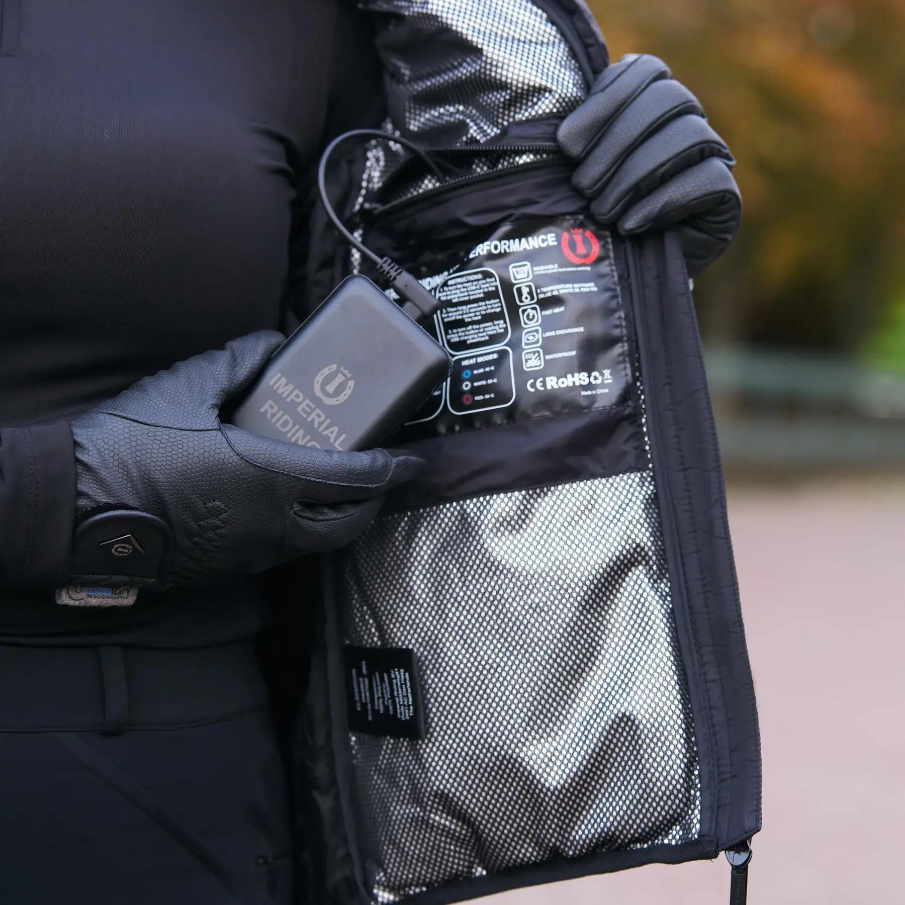 Imperial Riding Verwarmde Bodywarmer - Zwart 6/6