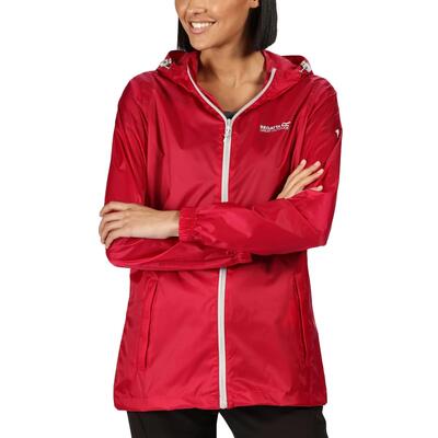 Regenjas - wandelen - dames - pack-it iii - donkerroze