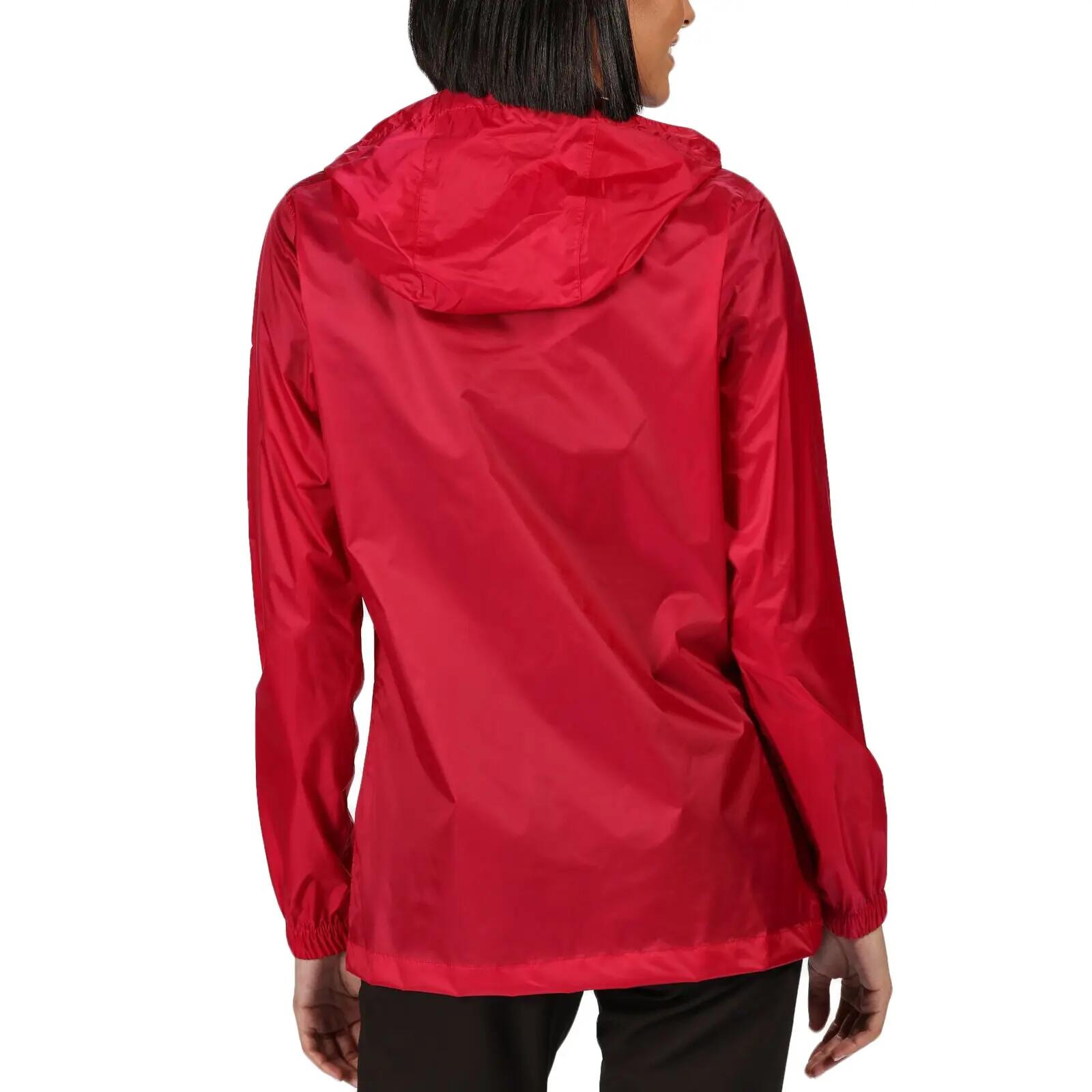 Regenjas - Wandelen - Dames - Pack-It III - Donkerroze 2/3