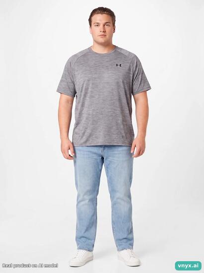 Second Life - Tech Under Armour T-Shirt in Grey size XL Sports T-shirt